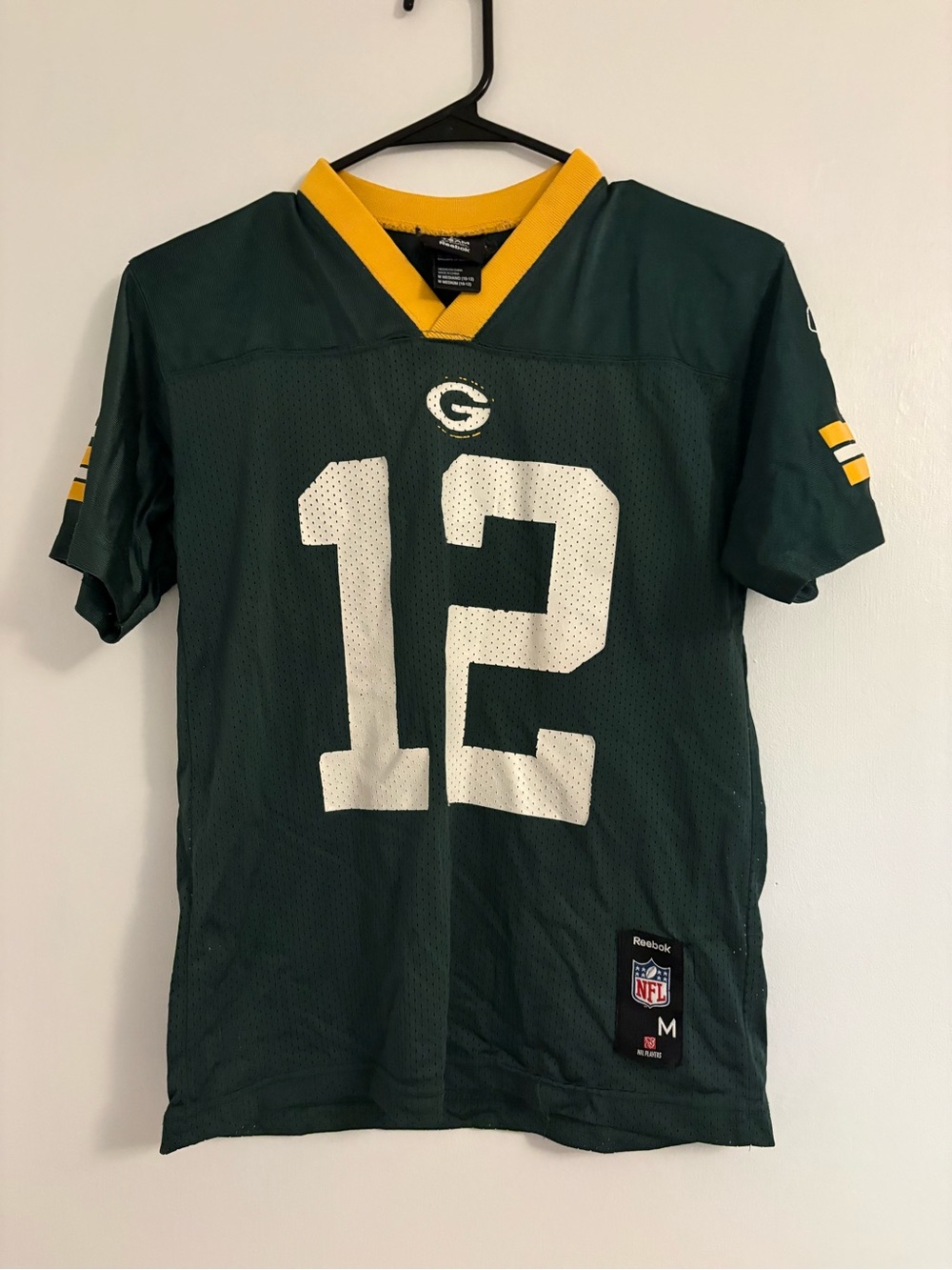 Reebok Green Bay Packers Aaron Roger’s Jersey